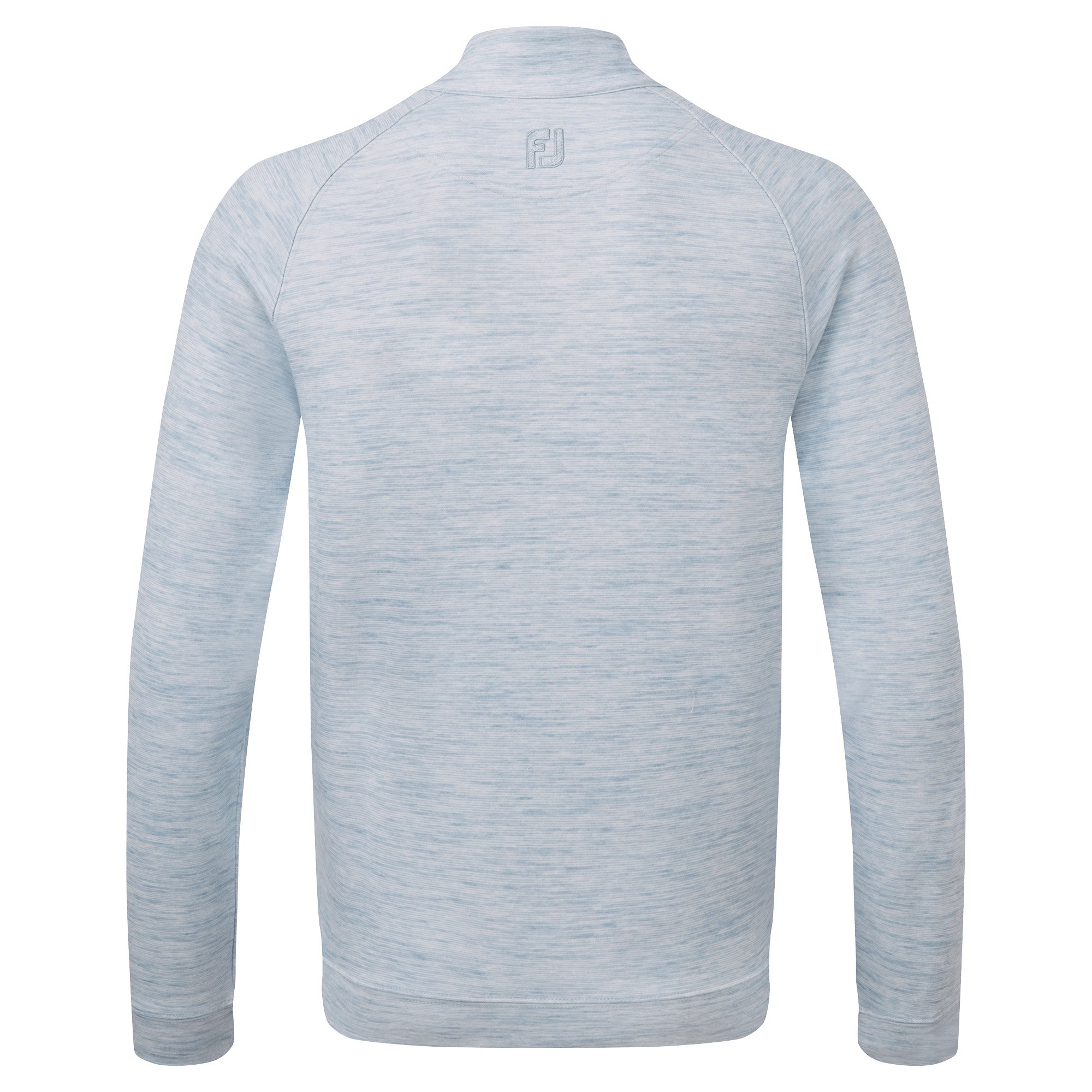 FootJoy Space Dye Fleece Full Zip Mid Layer Pullover  - Dove Grey