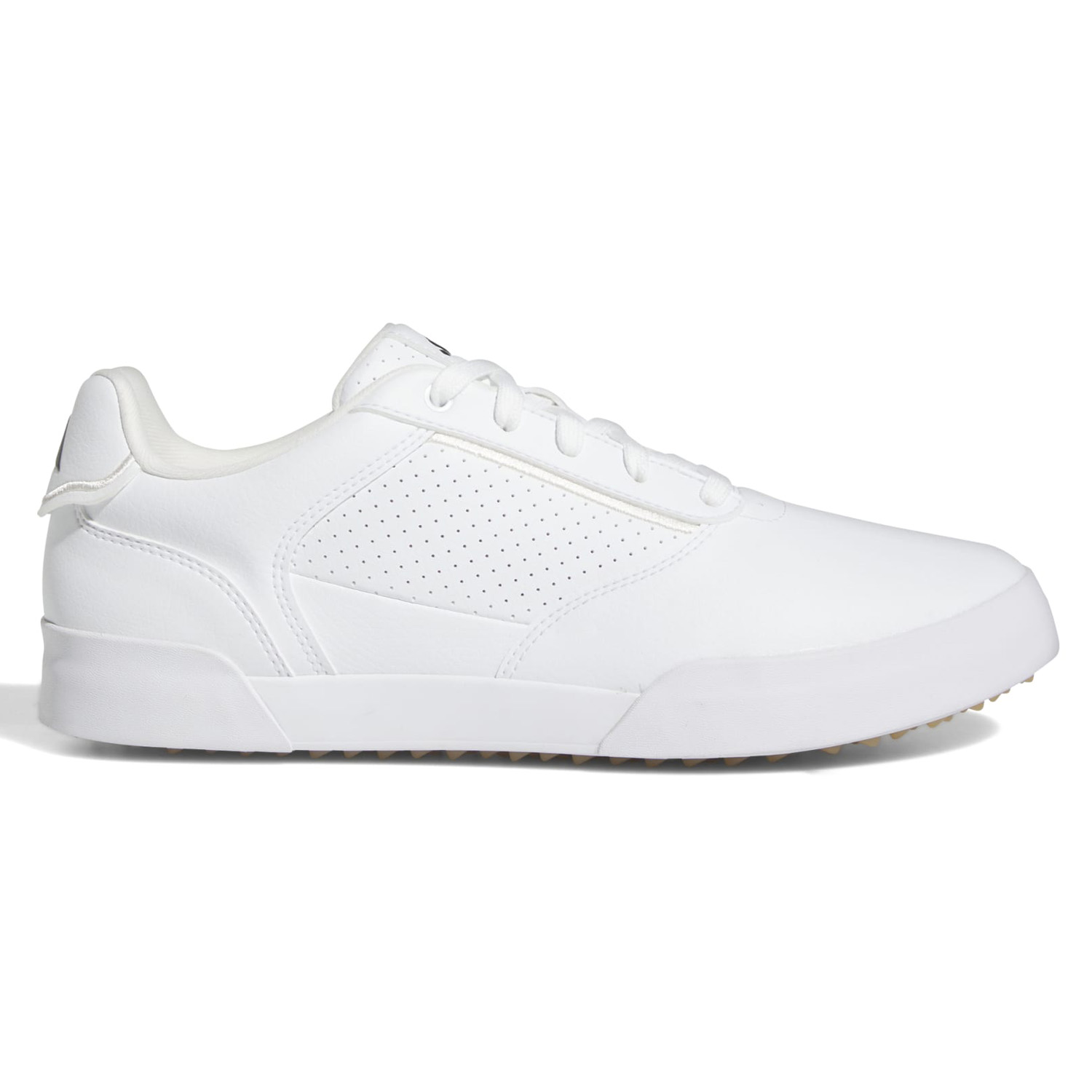 adidas Retrocross Golf Shoes Mens Spikeless Golf Shoes  - Cloud White/Core Black/Chalk White