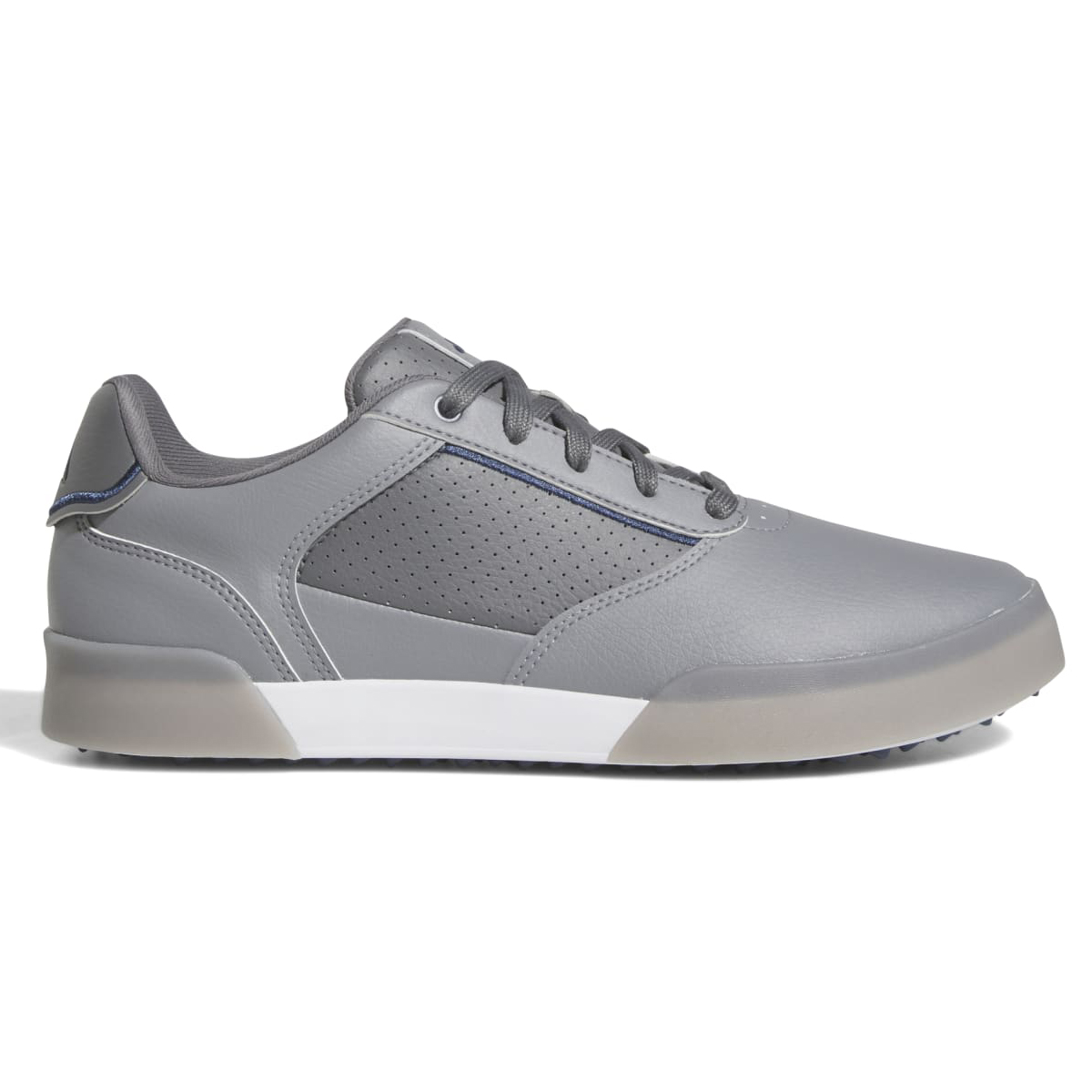 adidas Retrocross Golf Shoes Mens Spikeless Golf Shoes  - Grey Three/White