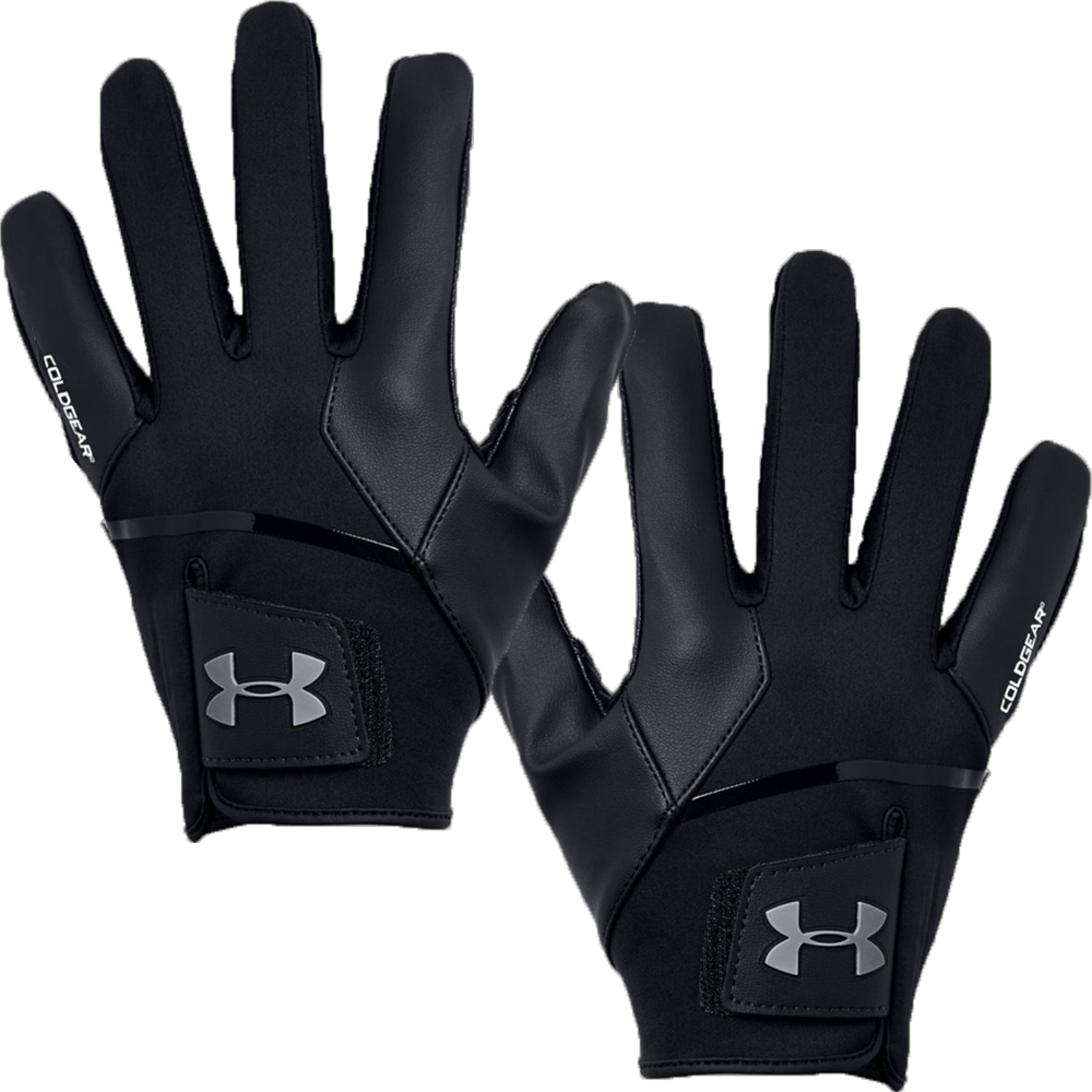 Under Armour ColdGear Infrared Leather Palm Winter Golf Gloves Pair 