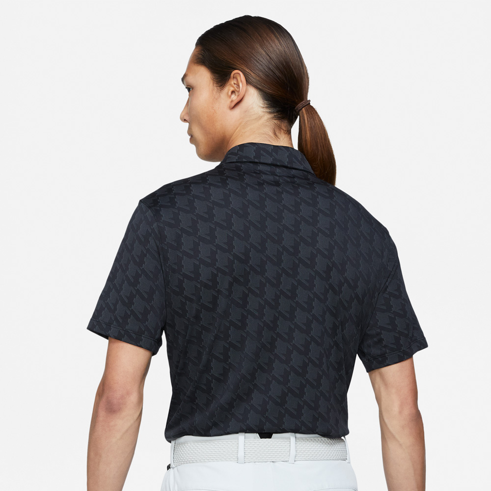 Nike Golf Dri-Fit Vapor Jacquard Polo Shirt  - Black