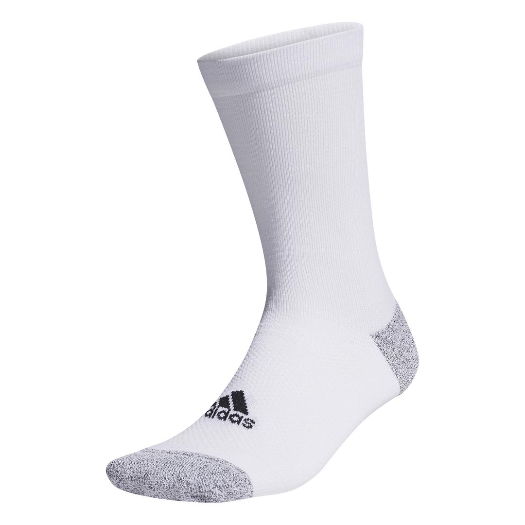 adidas Tour Crew Golf Socks (UK 8.5-11.5)  - White