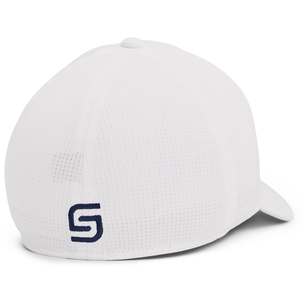 Under Armour Mens UA Jordan Spieth Golf Cap Hat  - White/Academy