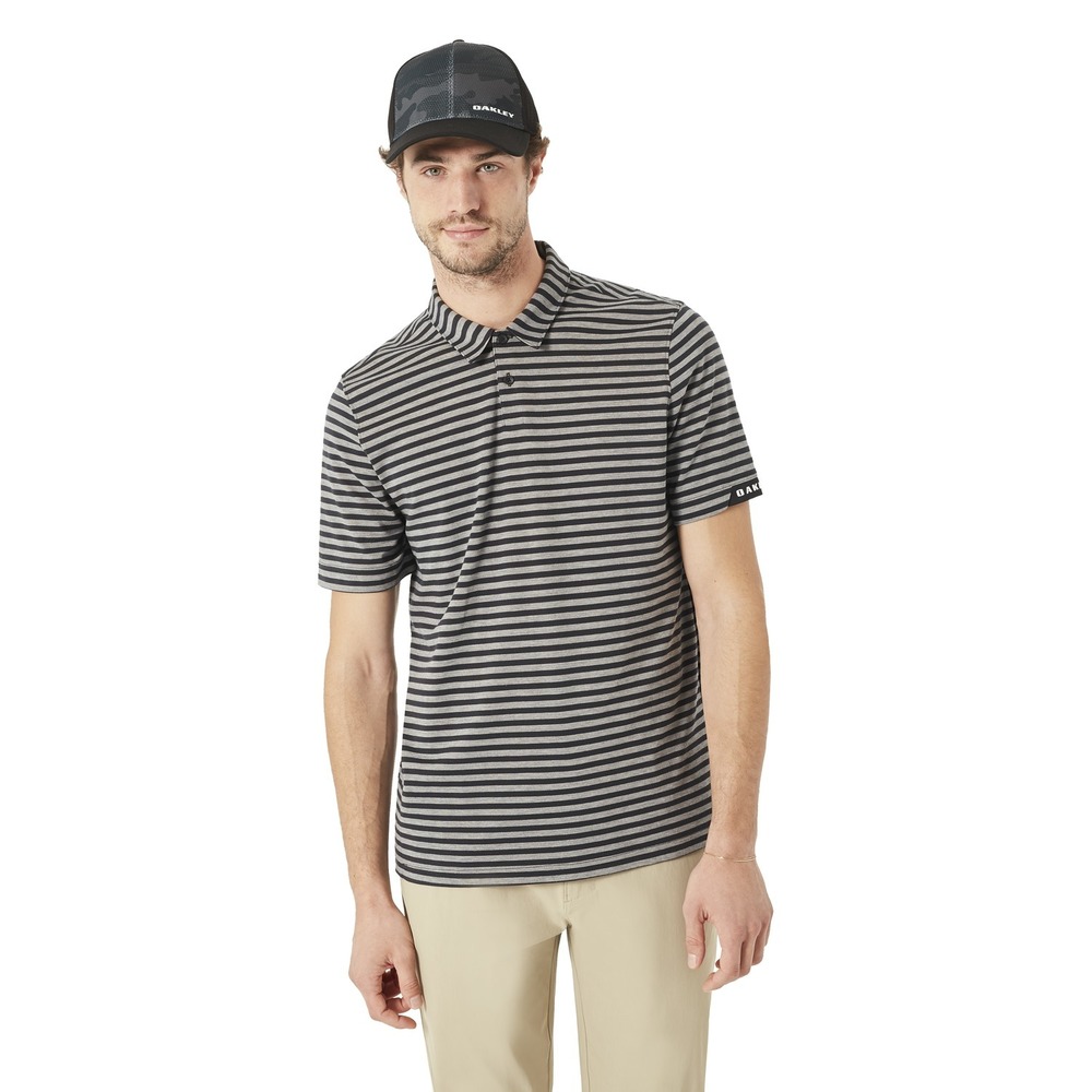 Oakley Golf Speed Stripe Mens Polo Shirt 