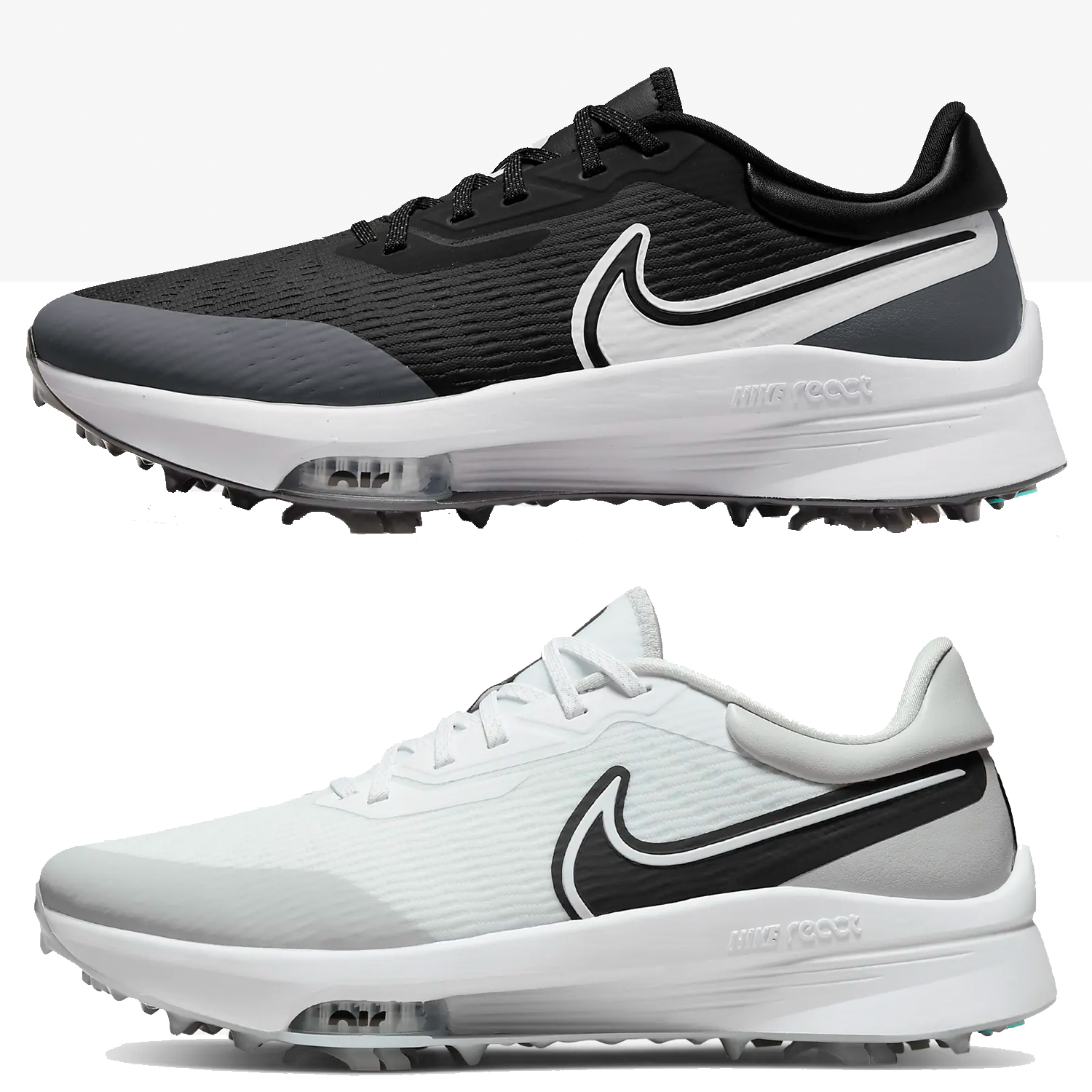 NIKE EXPLORER BOA S 10.5 28.5㎝ 黒GOLFシューズ Nike 8.5 Heritage Golf Shoes Cleats 336040-101 Black White