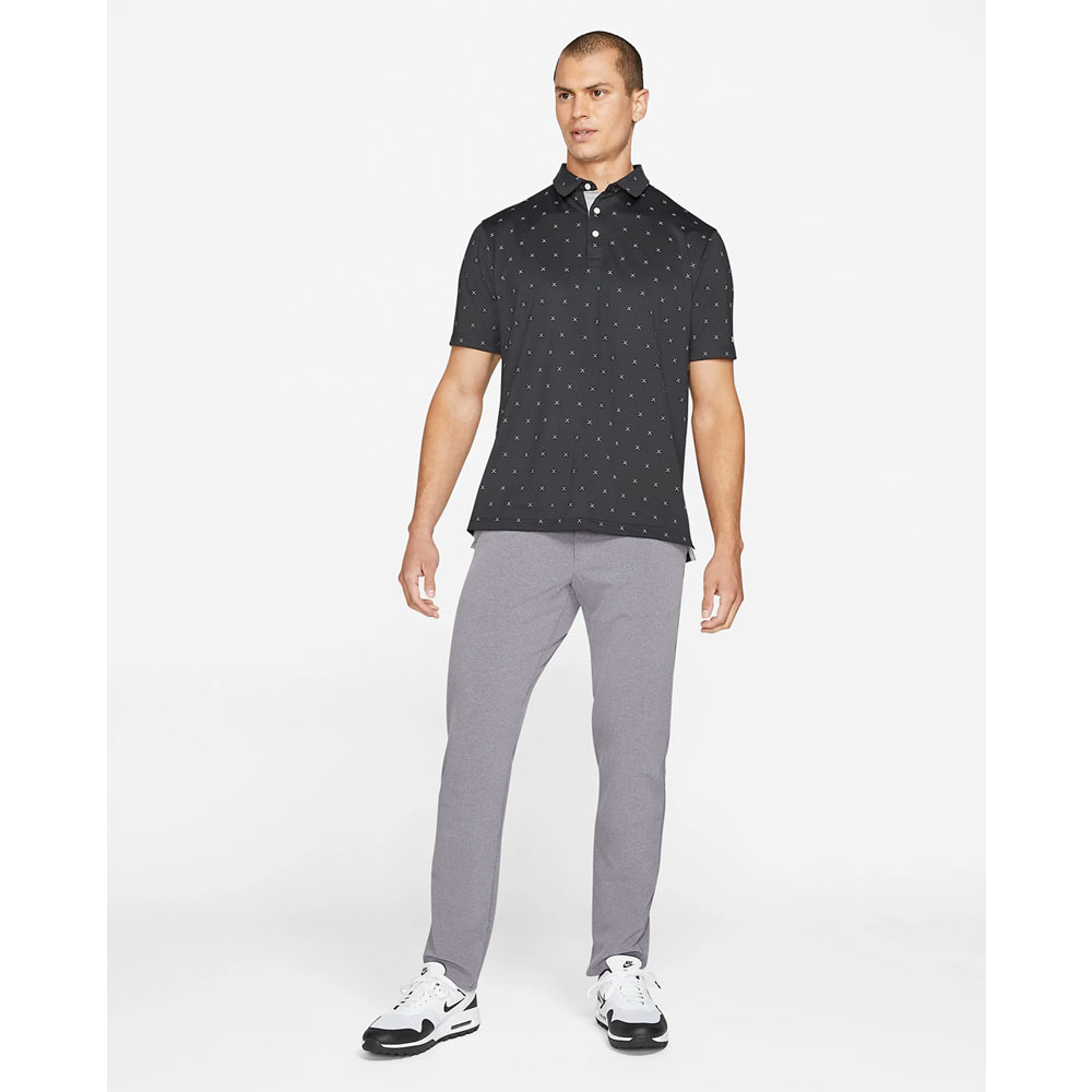 Nike Golf Dri-Fit Player Club Print Polo Shirt 