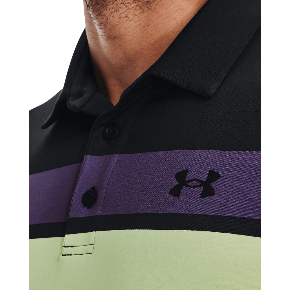 Under Armour Mens Playoff Polo Block Stripe 