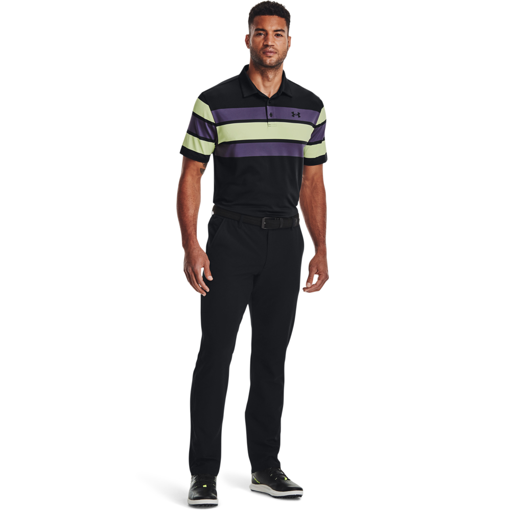 Under Armour Mens Playoff Polo Block Stripe 