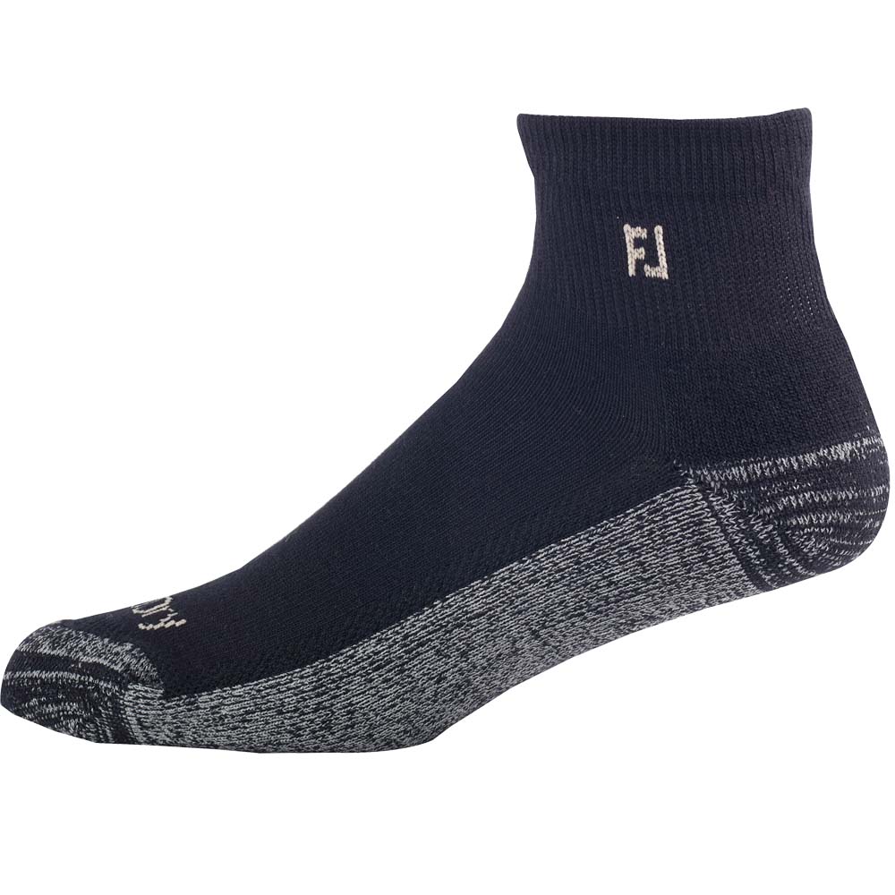 FootJoy Mens ProDry Quarter Socks UK 6-11  - Black