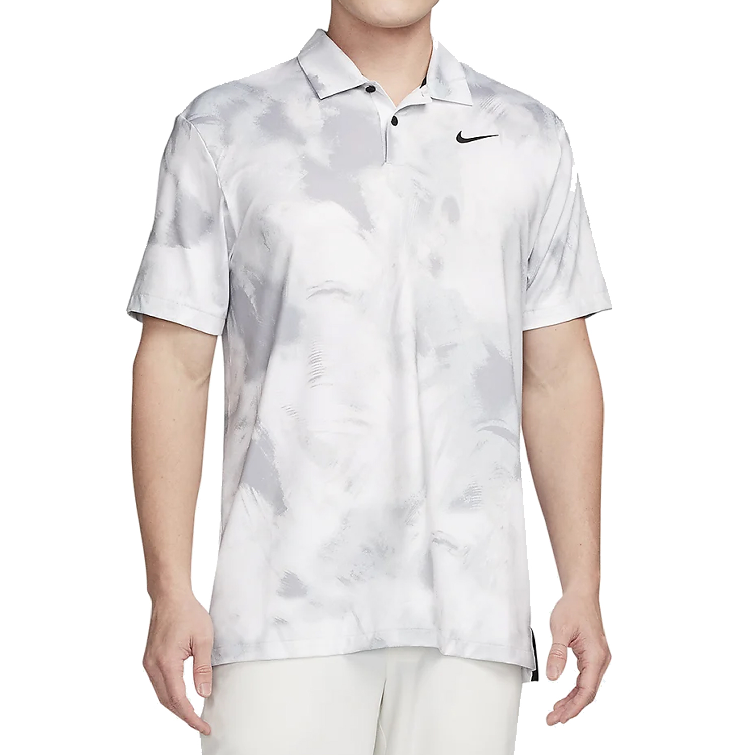 Nike Golf Dri-Fit Tour Ombre Polo Shirt  - White