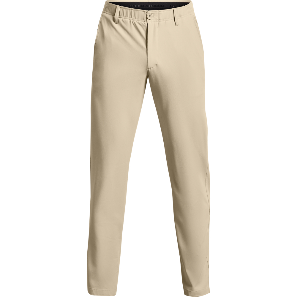 Under Armour Mens UA Drive Tapered Golf Trousers  - Khaki Base