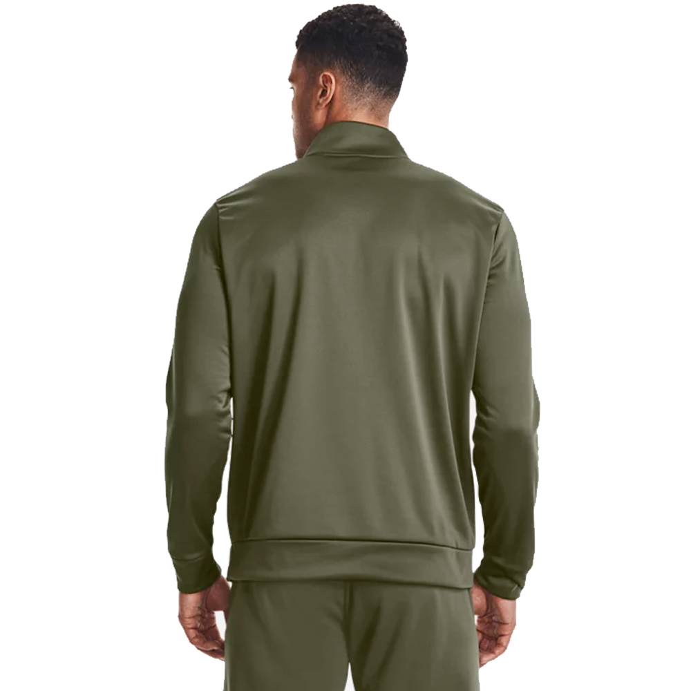 Under Armour Mens Armour Fleece 1/4 Zip Sweater  - Marine OD Green