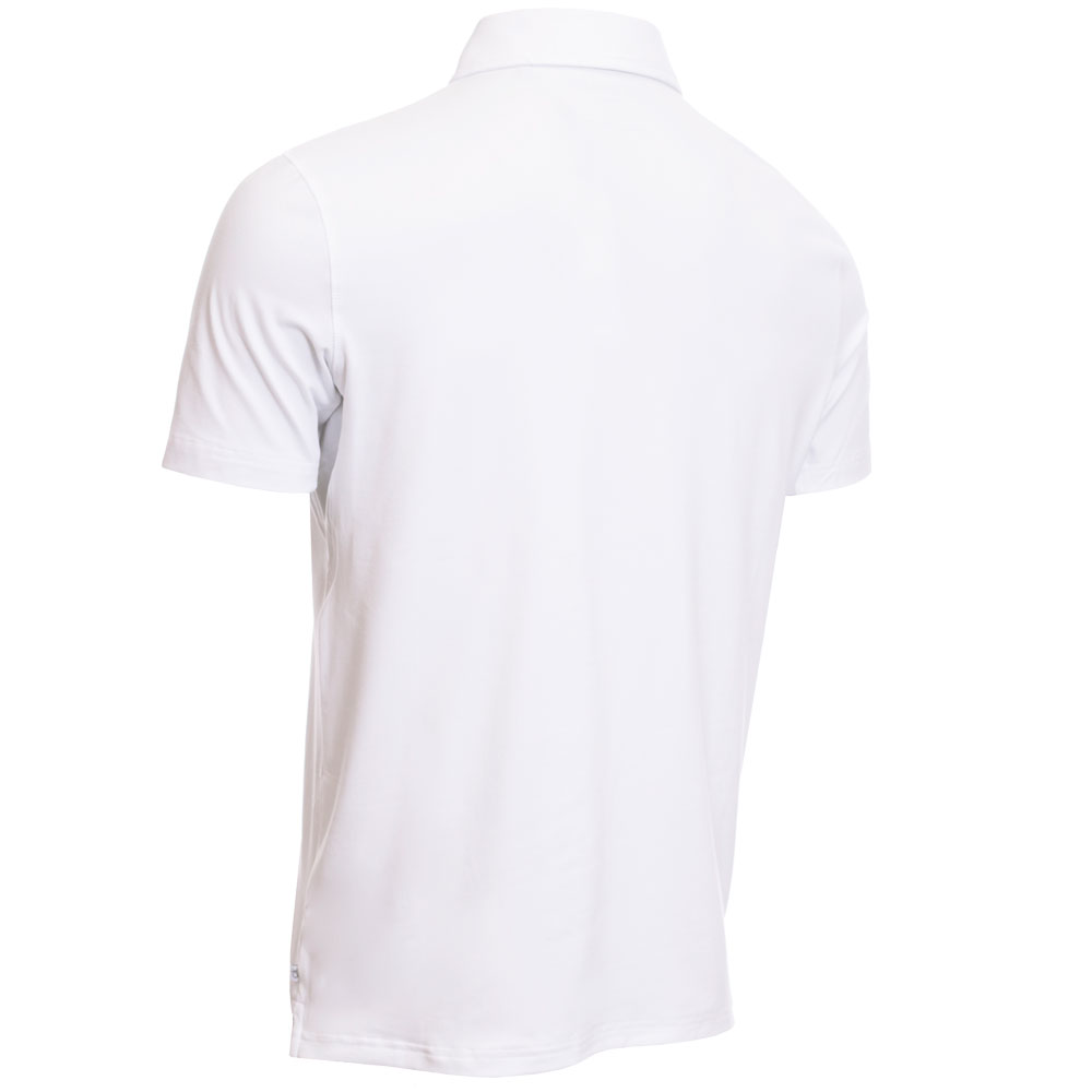 Calvin Klein Mens Newport Golf Polo Shirt  - White