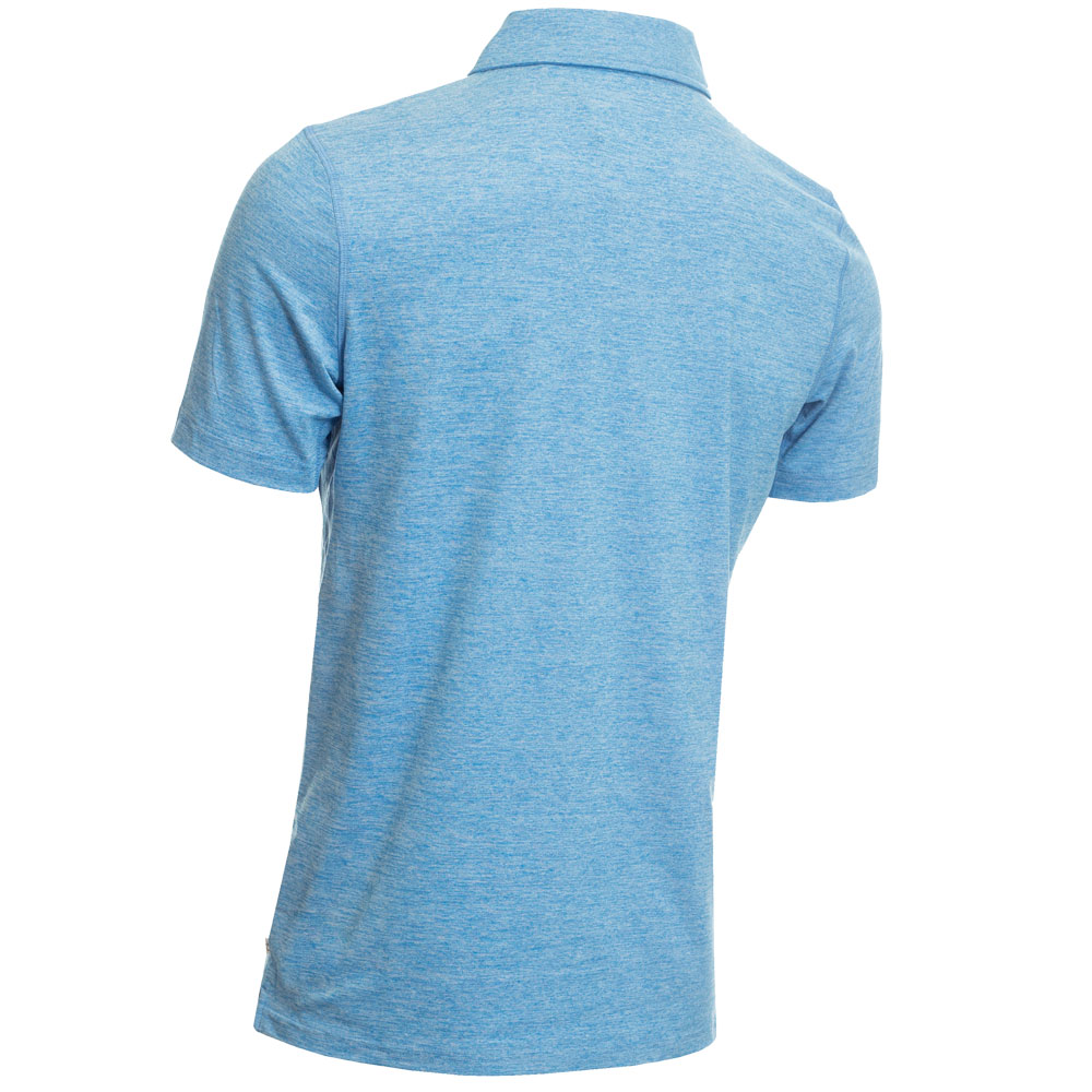 Calvin Klein Mens Newport Golf Polo Shirt  - Azure Blue