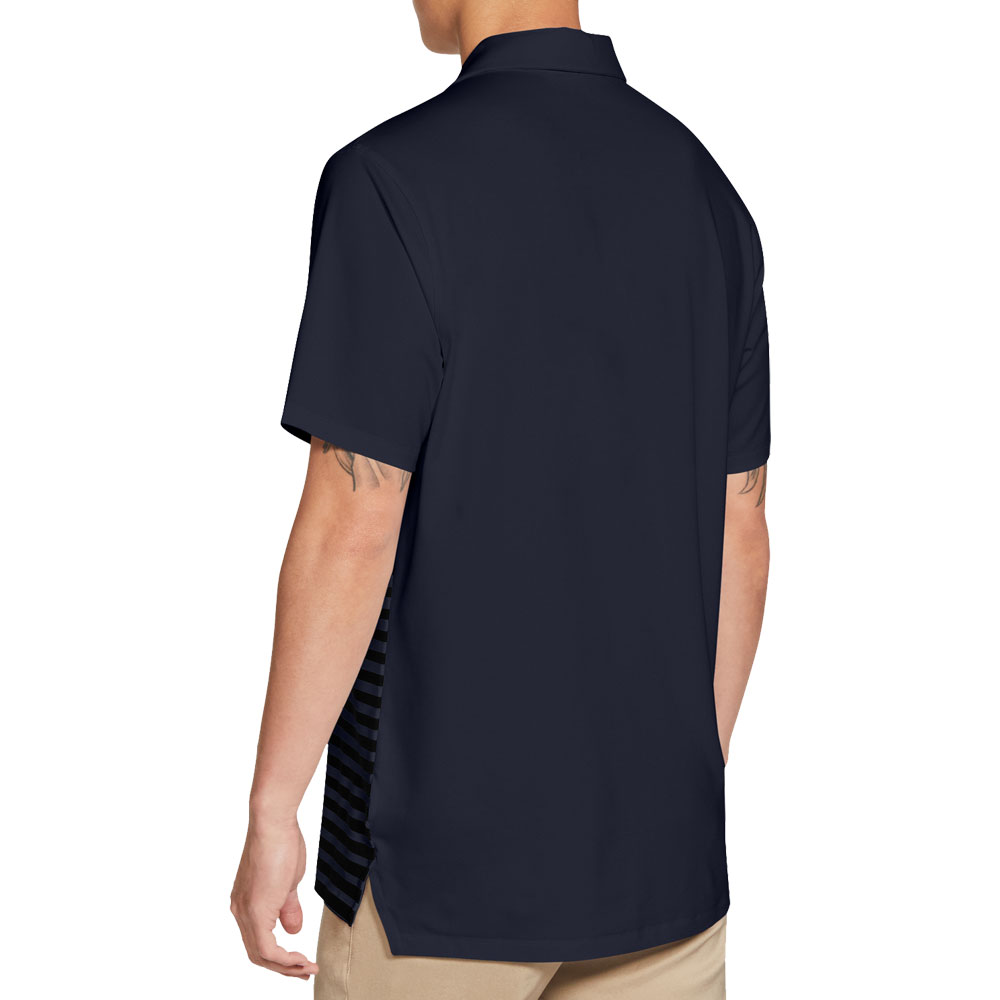 Nike Golf Vapor Stripe Graphic Polo Shirt  - Obsidian