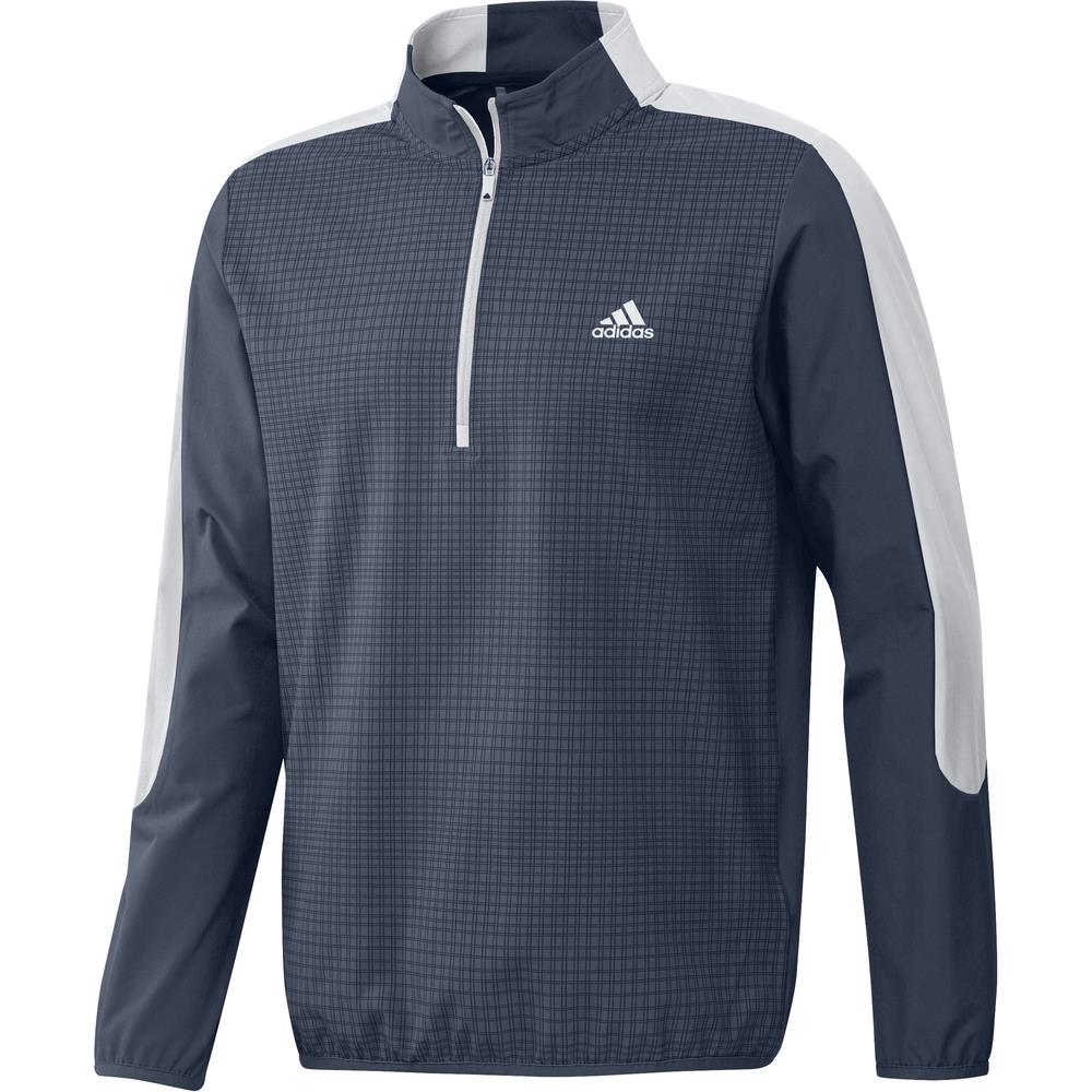 adidas Print 1/4 Zip Golf Pullover  - Crew Navy/Black