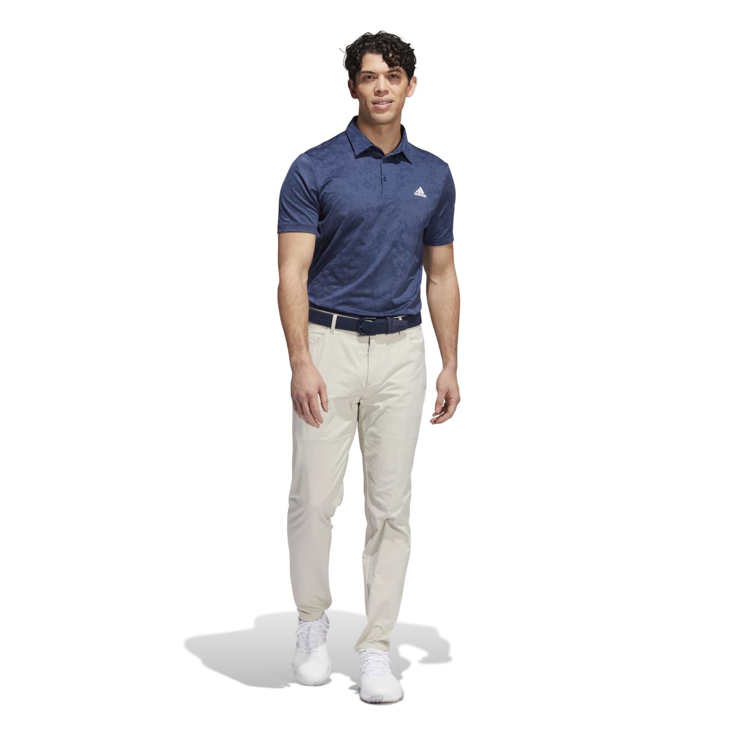 adidas Jacquard Golf Polo Shirt 