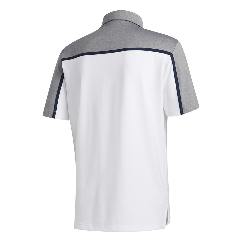 Adidas Golf Ultimate365 Colourblock Mens Short Sleeve Polo Shirt