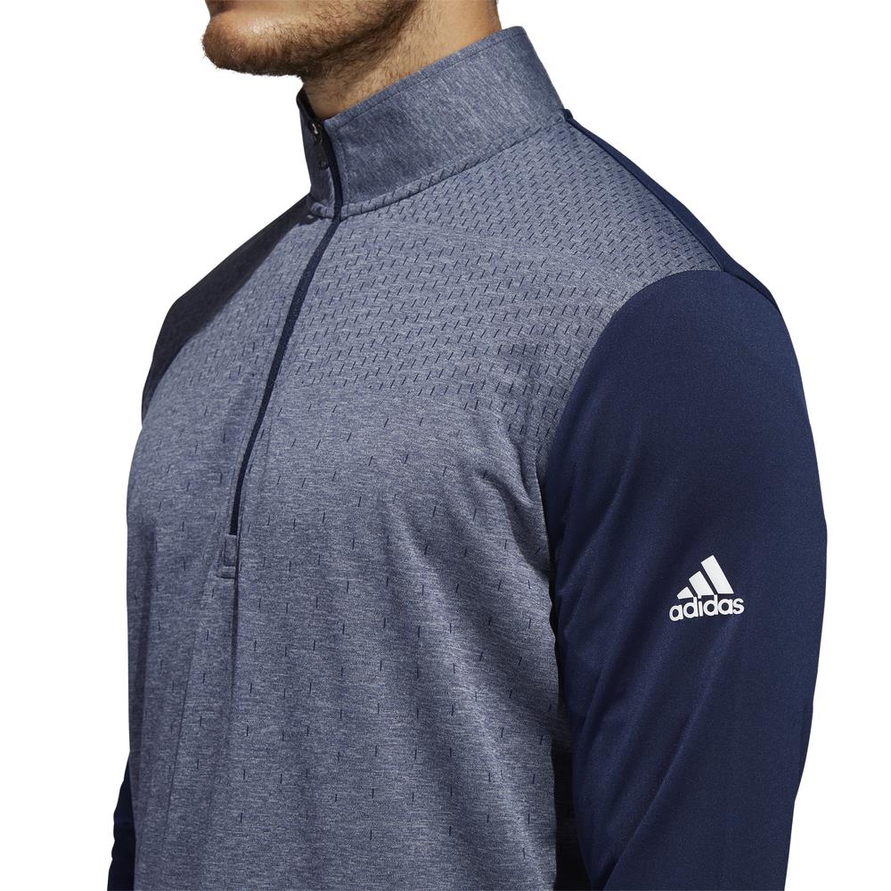 adidas Golf Lightweight Mens 1/4 Zip Sweater Top Pullover Sweatshirt