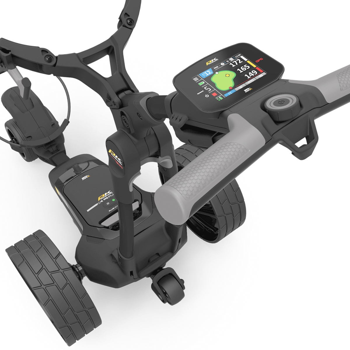 PowaKaddy RX1 Remote GPS Electric Golf Trolley XLPlus Lithium Battery