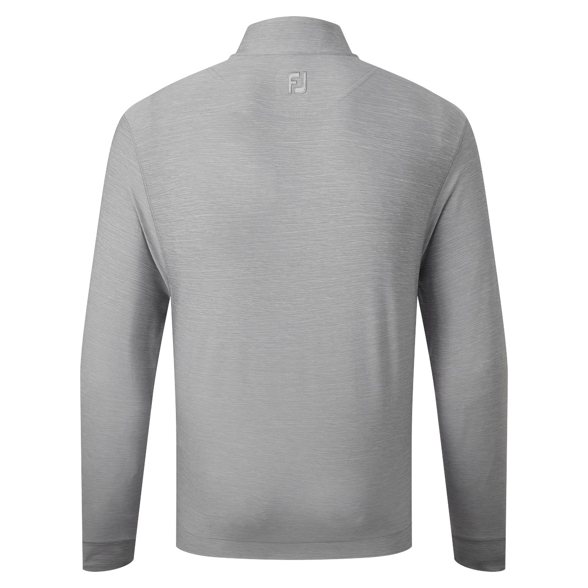 FootJoy Space Dye Chill-Out Mens Golf Pullover  - Grey