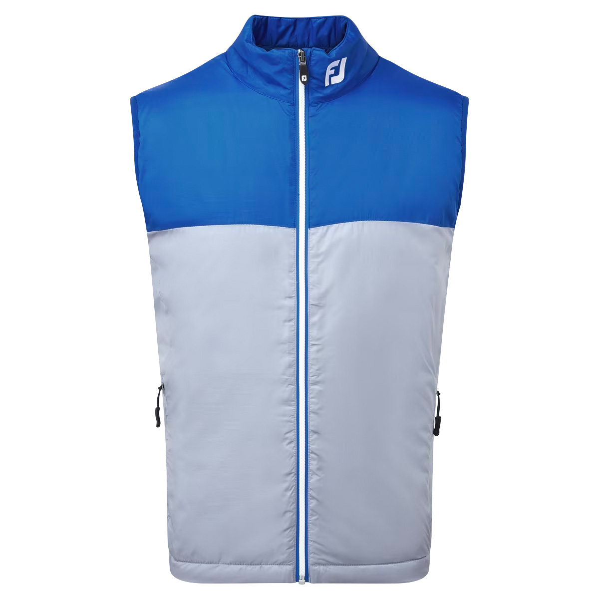 FootJoy Lightweight Thermal Insulated Vest Gilet  - Dove Grey/Royal