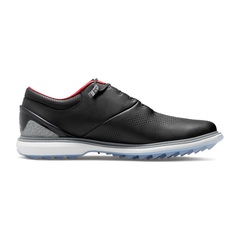 Nike Golf Air Jordan ADG 4 Spikeless Golf Shoes  - Black/White/Cement Grey
