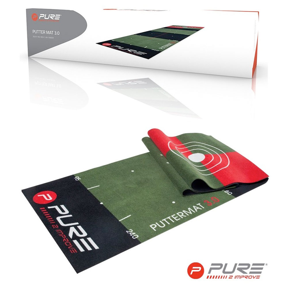 Pure2Improve Golf Putting Mat 3.0 / Training Aid 