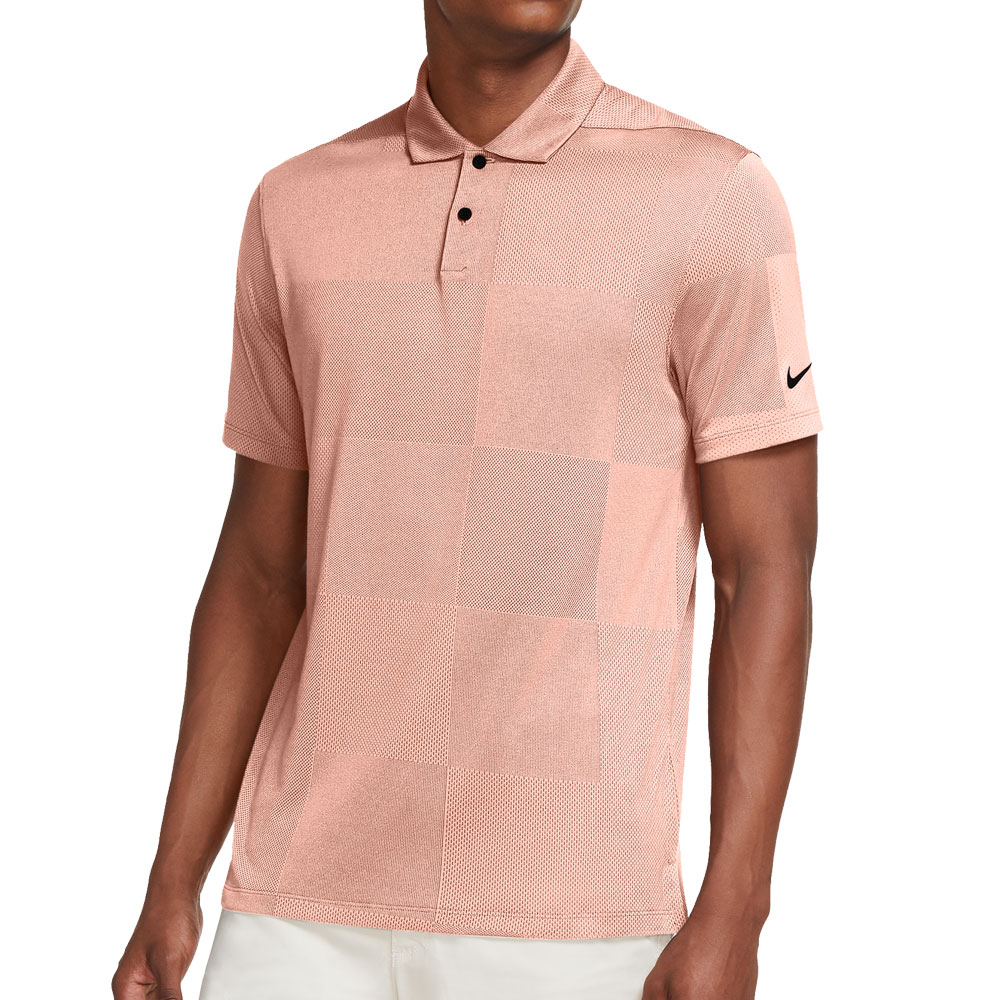 Nike Dri-Fit Vapor Jacquard Golf Polo Shirt  - Arctic Orange