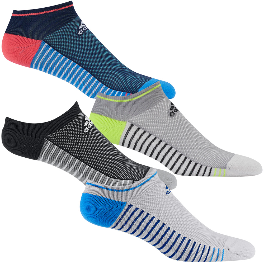 adidas Golf Mens Single Performance No Show Golf Socks Scratch72