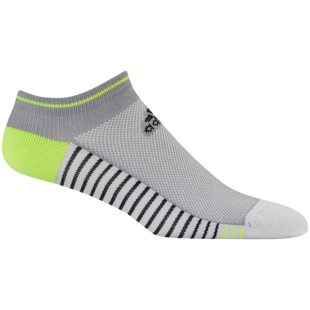 adidas Golf Mens Single Performance No Show Golf Socks Scratch72