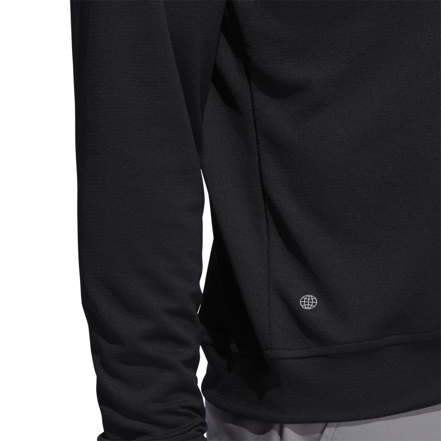 adidas Mens Primegreen UPF Lightweight Quarter Zip Pullover 