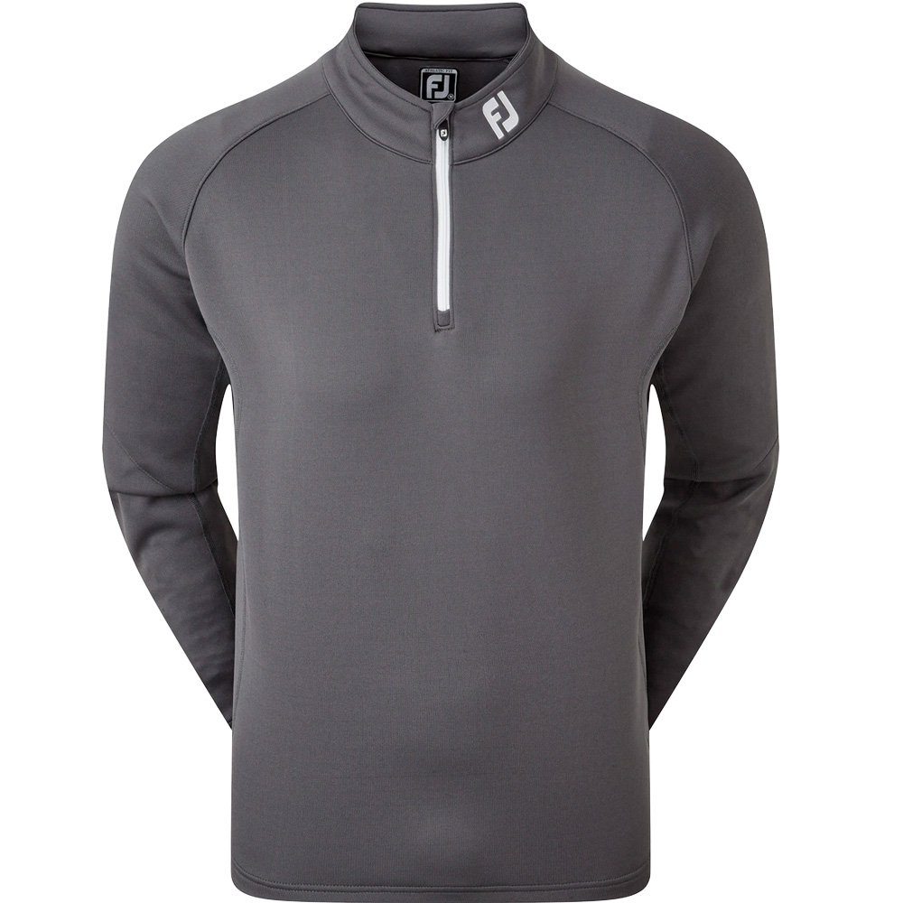 Footjoy Mens Performance Chill-Out Pullover - Athletic Fit  - Charcoal