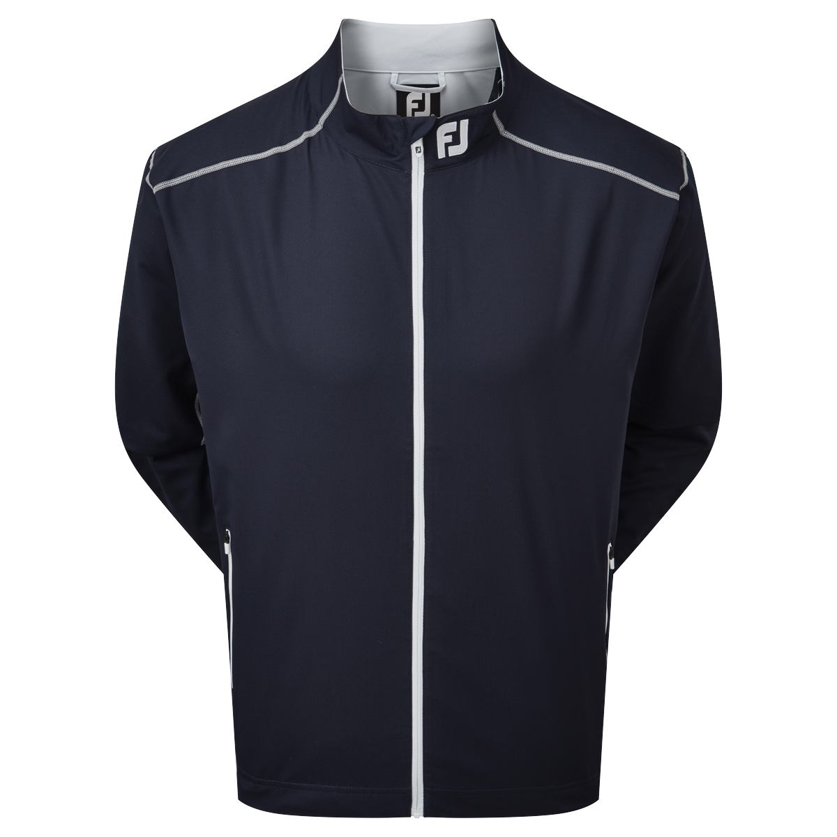 FootJoy EU FJ Full Zip Wind Shirt Jacket  - Navy/White