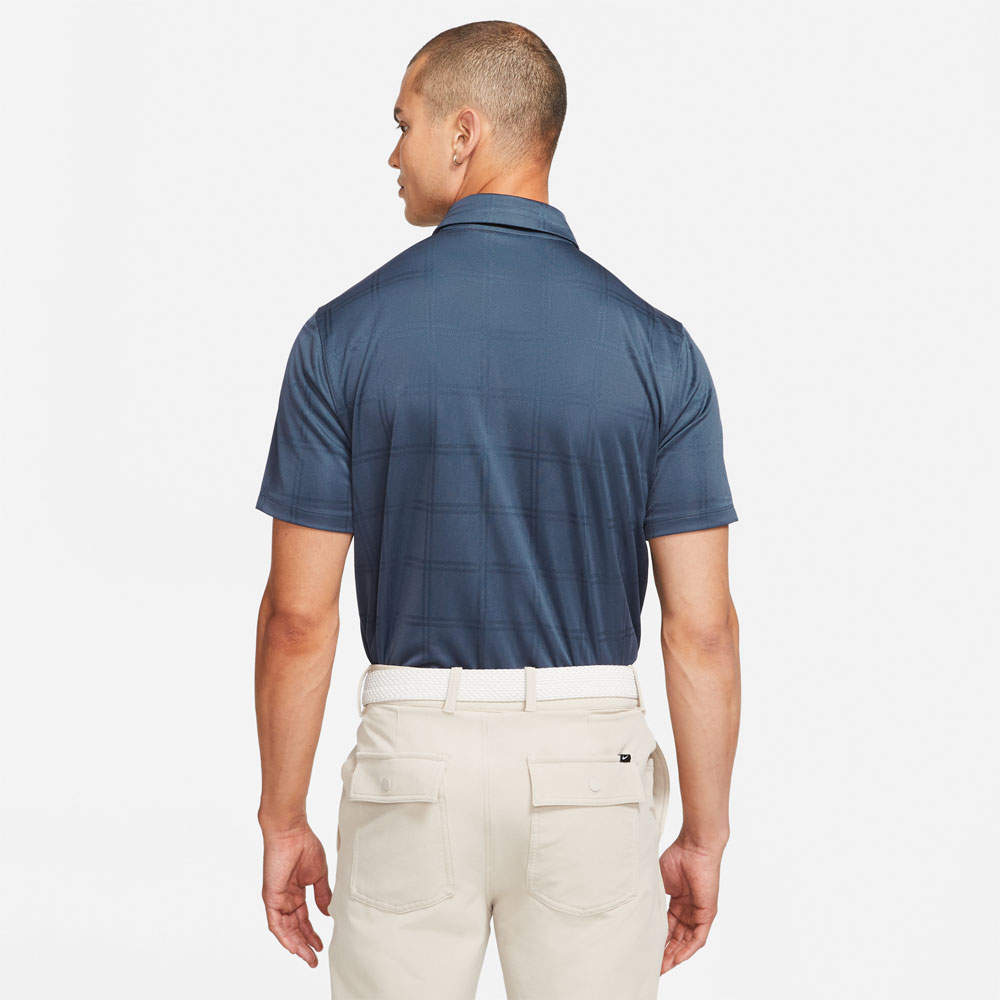 Nike Golf Dri-Fit Vapor Texture Polo Shirt  - Thunder Blue