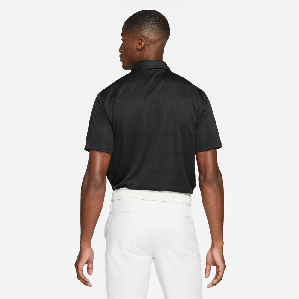 Nike Golf Dri-Fit Vapor Texture Polo Shirt  - Black