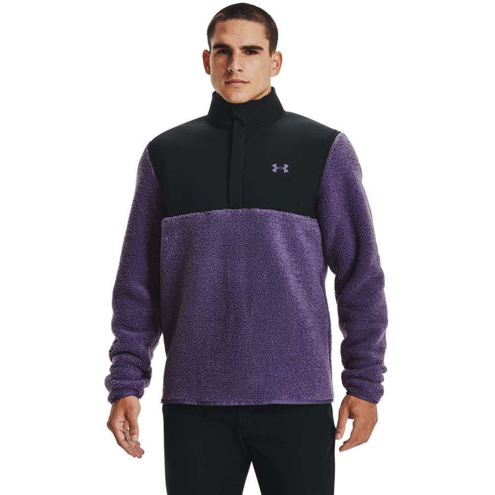 Under Armour Mens Pile Sweater Fleece Golf Top 