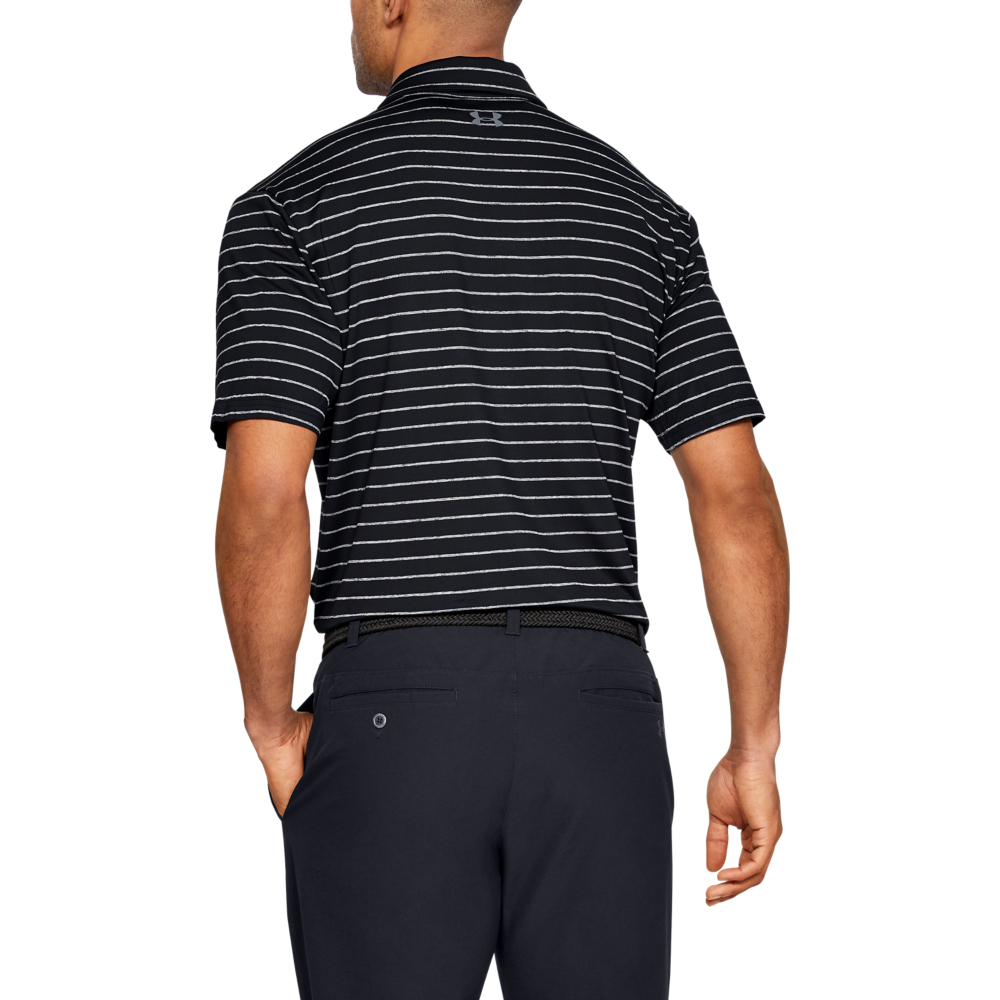Under Armour Mens Tour Stripe PlayOff Golf Polo Shirt 