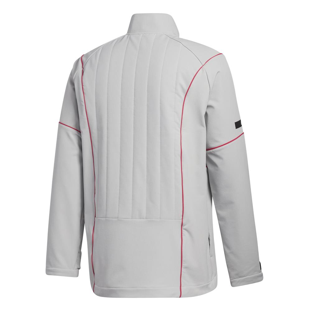 adidas Golf Hybrid Quilt Mens Jacket  - Grey Two