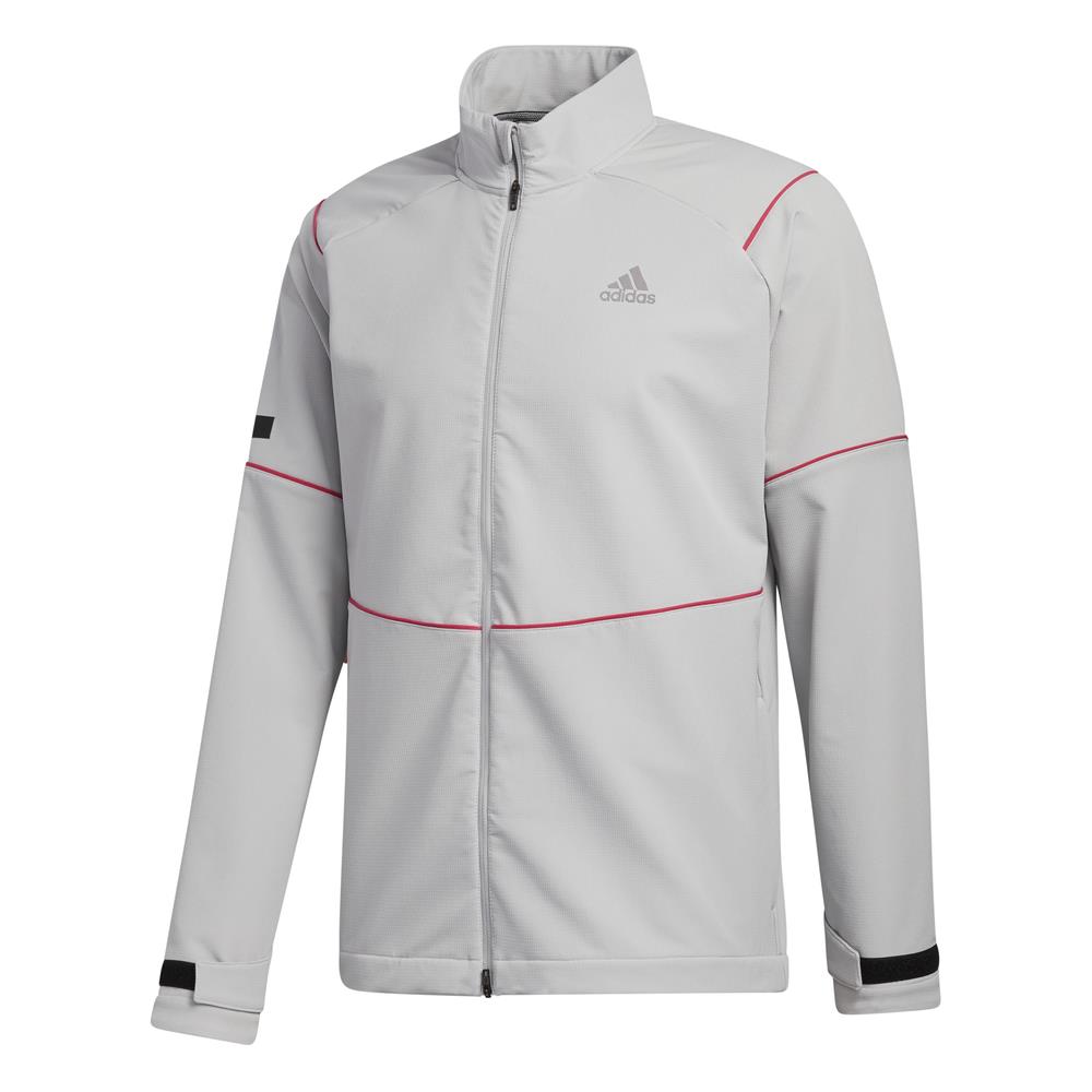 adidas Golf Hybrid Quilt Mens Jacket  - Grey Two