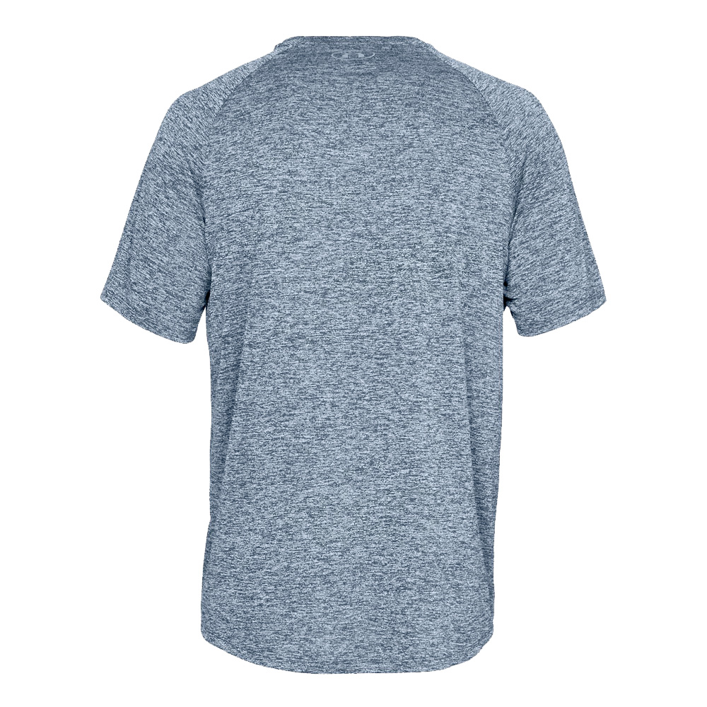 Under Armour Mens Sports Gym T-Shirt   - Academy/Steel