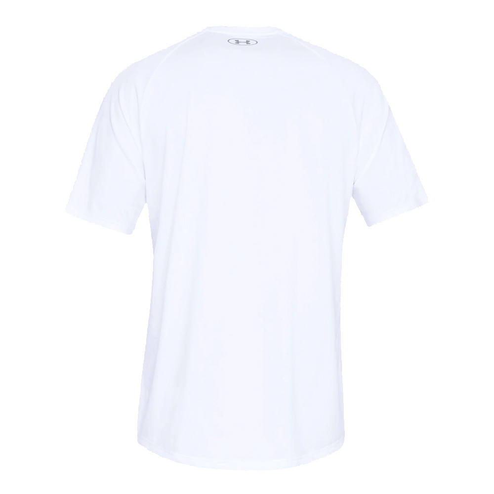 Under Armour Mens Sports Gym T-Shirt   - White