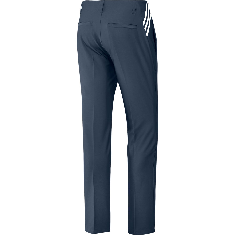 adidas Ultimate 365 3-Stripes Tapered Mens Golf Trousers  - Crew Navy