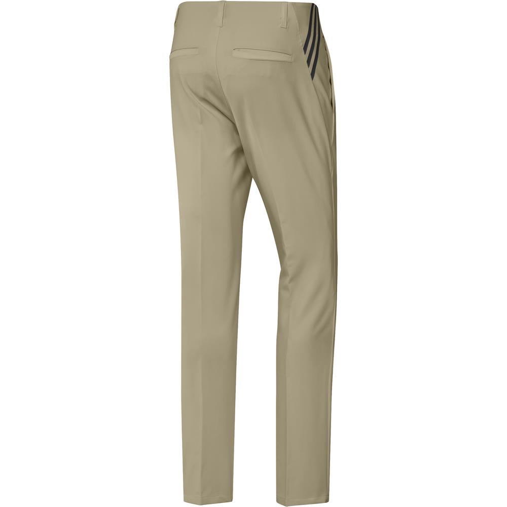 adidas Ultimate 365 3-Stripes Tapered Mens Golf Trousers  - Hemp