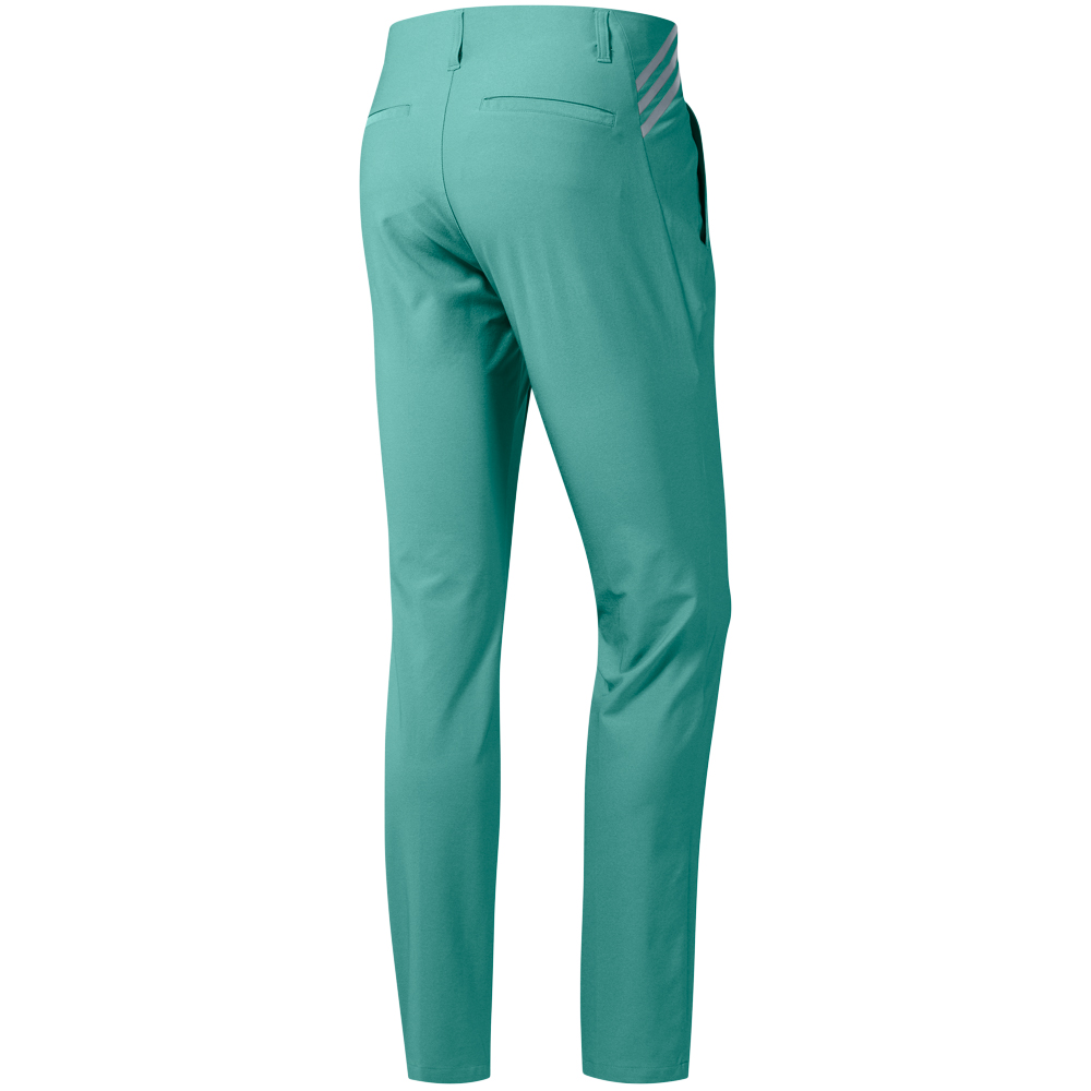 adidas Ultimate 365 3-Stripes Tapered Mens Golf Trousers  - True Green
