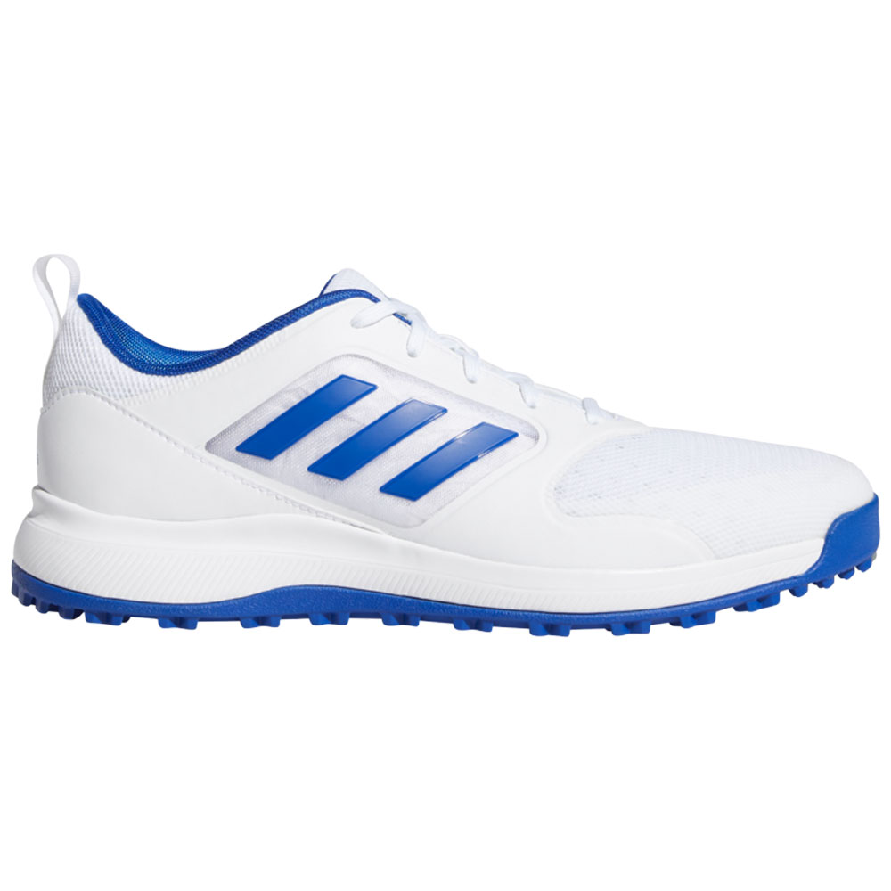 blue adidas golf shoes