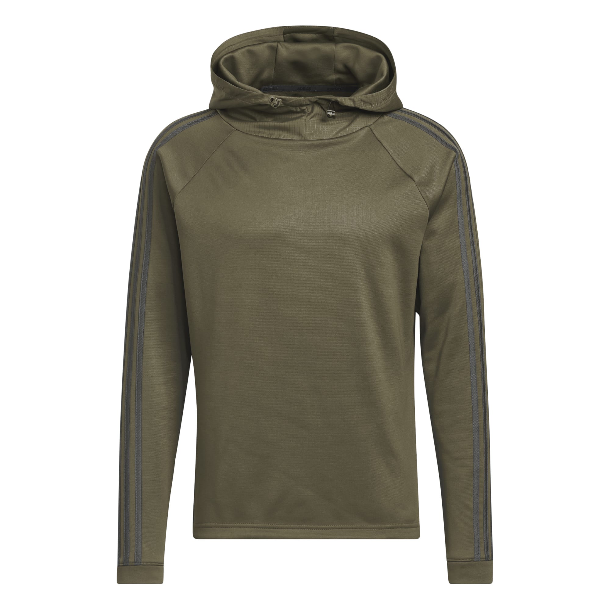 adidas 3 Stripes COLD.RDY Mens Hoodie  - Olive Strata