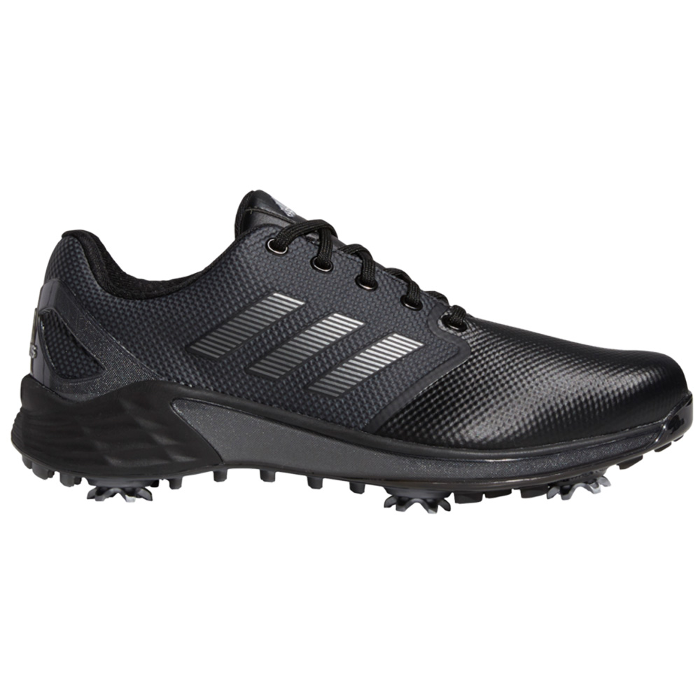 adidas ZG21 Waterproof Lightweight Mens Golf Shoes  - Black/Silver/Grey Five