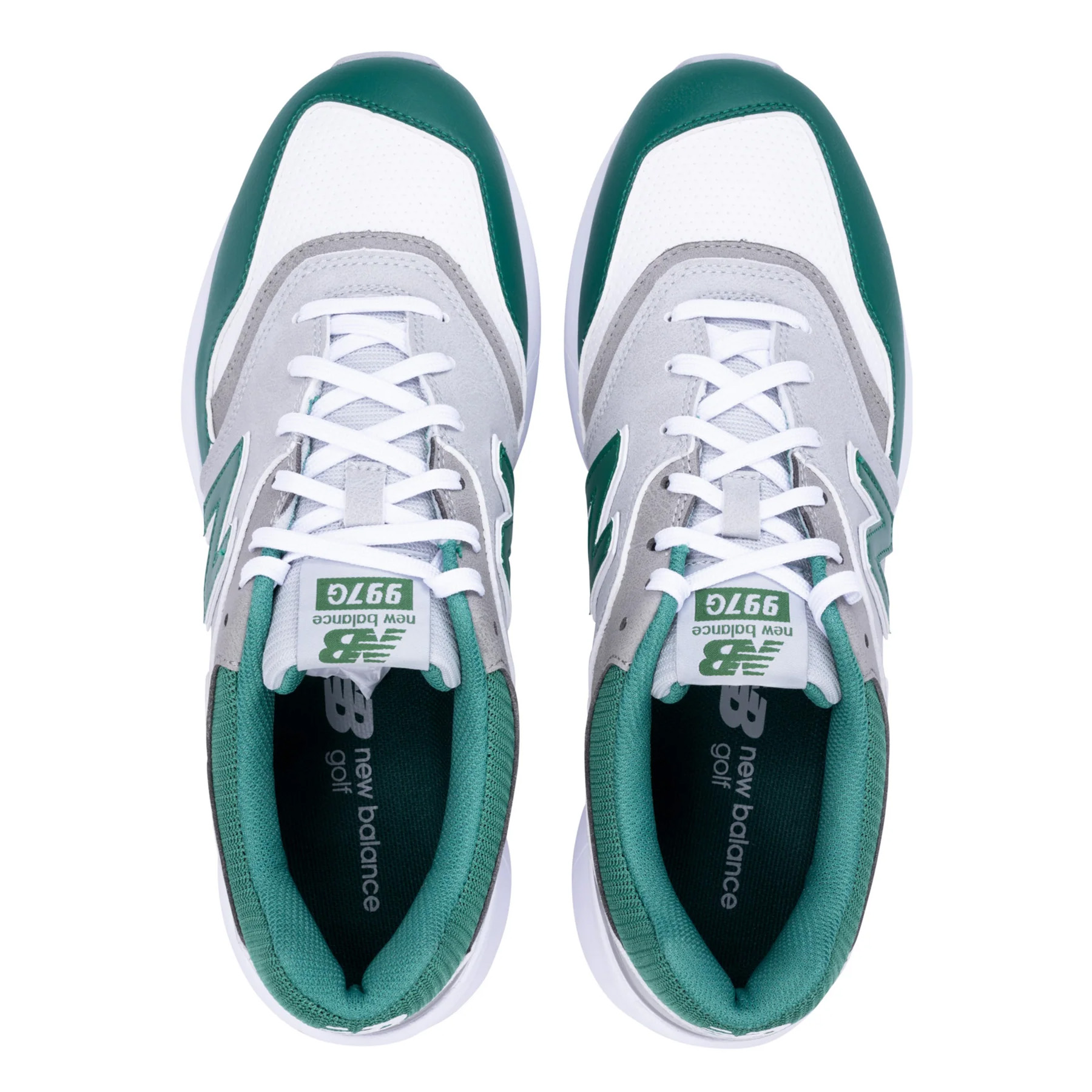★New Balance★Golf★997 Sl Men's★Charcoal/Green New Balance 997 SL Golf Shoes - Charcoal/Grey
