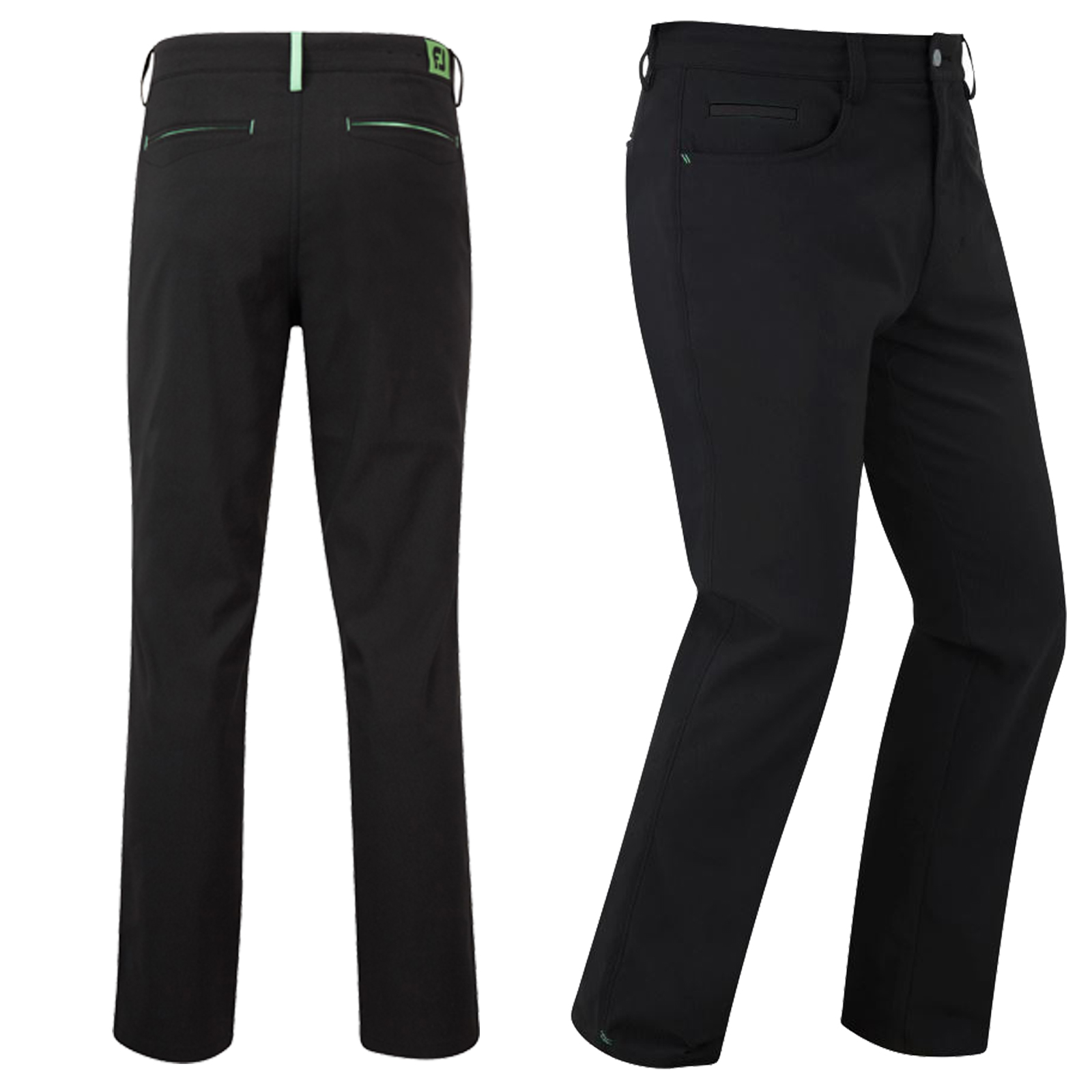 slim golf trousers